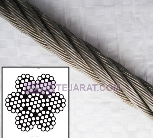Stainless steel 7*19 wire rope